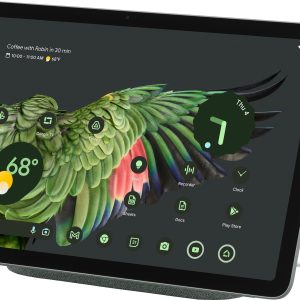 Google - Pixel Tablet with Charging Speaker Dock - 11" Android Tablet - 256GB - Wi-Fi - Hazel