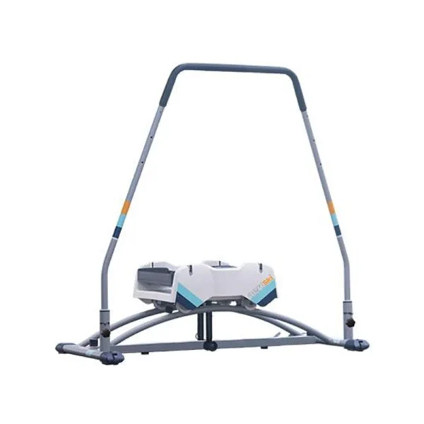 Aeroski 2.0 Ski Fitness Workout Machine with Recoil Spring Resistance, Gray